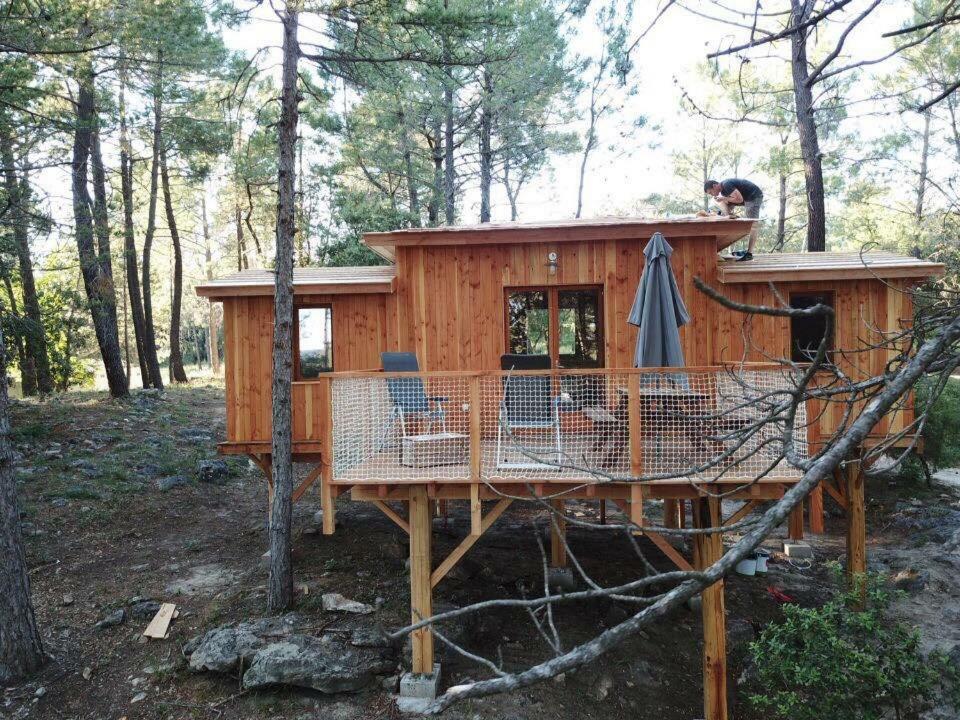 Camping La Simioune En Provence Bollene Exterior photo